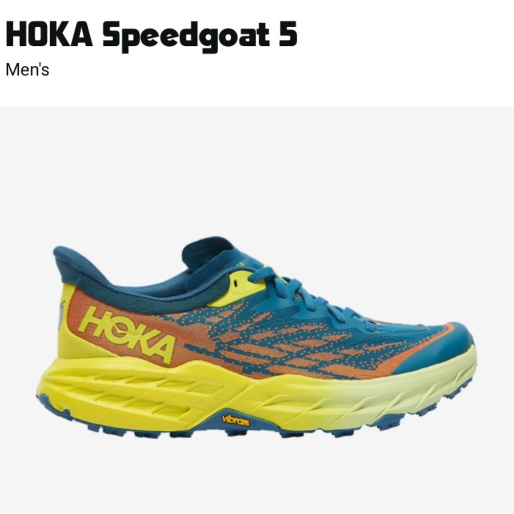 Hoka Speed Goat  Mens Size 11 NWOB